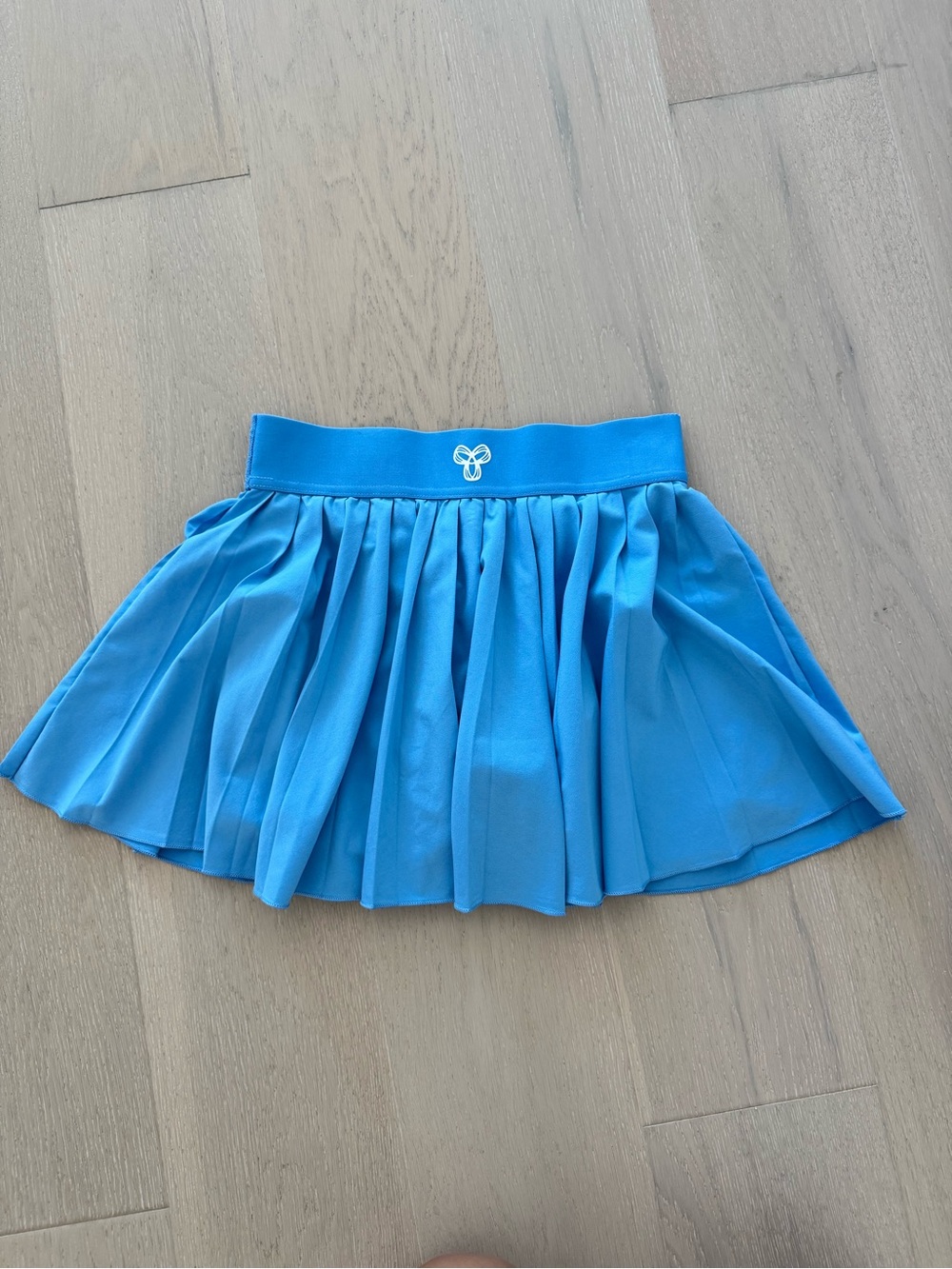 TNA Bright Blue Pleated Skater Skirt